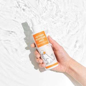 Accessoires pour animaux de compagnie, spray rafraîchissant pour chiens, brume hydratante au vétiver 150 ml, soin hydratant pour petits chiens, chiots, utilisation en intérieur - Product Image 6