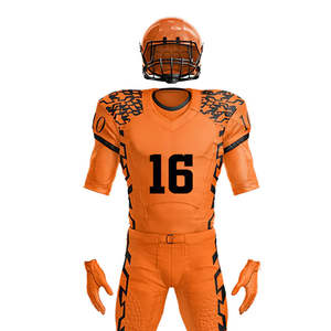 Uniforme de Fútbol Americano Reflectante y Transpirable de Primera Calidad, Diseño Personalizado, 25 Conjuntos MOQ, 100% Poliéster, Hecho a Medida - Product Image 4