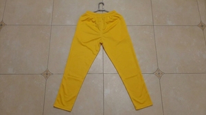 Pantalones Deportivos de Algodón Blanco, Corte Regular, Color Sólido, Transpirables, Unisex, para Adultos, para Todas las Temporadas, Lisos - Product Image 3