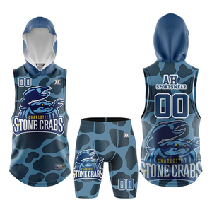 Uniformes de Fútbol Americano 7on7 - Nombres y Números de Equipo Personalizados, 100% Poliéster, Impresión por Sublimación Profesional, Alta Calidad, Bajo Precio - Product Image 1