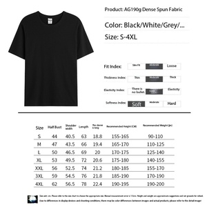 T-shirt à manches courtes en coton pur 190g, col rond, broderie personnalisée avec logo, prix usine Chine-Bangladesh, vente en gros. - Product Image 4