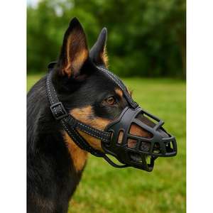 Bozal Reflectante para Perro Yommy, Grueso y Suave de TPE, Transpirable, Anti-Mordidas y Anti-Ladridos, Antideslizante, para Entrenamiento y Comportamiento de Mascotas - Product Image 2