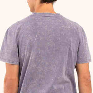 Camiseta de Manga Larga de Doble Capa para Hombre, Estilo Personalizado, Impresión Gráfica, Lavado Ácido, 220GSM, Personalizable - Product Image 4