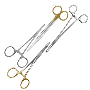 Kit de 25 Piezas para Esterilización de Perreras, Instrumentos Quirúrgicos Veterinarios de Acero Inoxidable para Ovariectomía, Acabado Dorado - Product Image 2