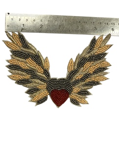 Badges de broderie maçonniques faits main avec fil de bullion de sécurité, écussons de regalia brodés à la main pour uniforme, fil français Dabka doré - Product Image 5