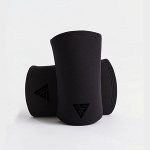 Manga de codo de neopreno de alta calidad unisex transpirable Fitness Powerlifting antideslizante soporte de levantamiento de pesas con impresión de logotipo personalizado - Product Image 5