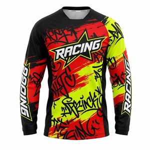 เสื้อเจอร์ซีย์จักรยานเสือภูเขาแขนยาวสำหรับผู้ชายขายส่ง  ชุดขี่จักรยานแบบกำหนดเองได้ เสื้อเจอร์ซีย์ดาวน์ฮิลล์ Mtb - Product Image 1