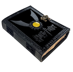 Diario de cuero Vintage de Harry Potter para mujer, suministros de brujería, papel de borde antiguo, decoración y herramientas de bruja - Product Image 1