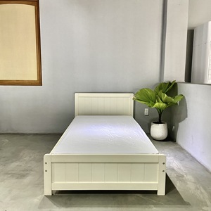Cama Individual Moderna Personalizable en Madera de Pino Sólido, Muebles Plegables para Dormitorio de International Art Creation - Product Image 6