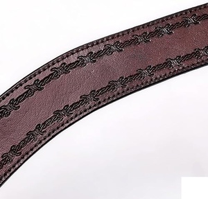 Ensemble de têtière de cheval western avec protège-poitrine – Meilleur prix – Accessoires de selle en cuir de style western - Product Image 5