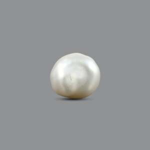 Perle d'eau douce Keshi de qualité supérieure, 4,5 carats, forme de pièce de monnaie, pour bijoux fins - Product Image 1