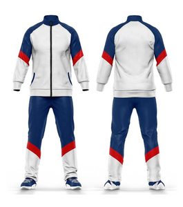 Conjunto Deportivo de Otoño para Hombre, Talla Grande, Ecológico, para Correr, de Poliéster, Negro y Rojo, para Entrenamiento de Invierno - Product Image 5