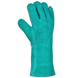 Gants de sécurité en cuir de vachette pleine fleur de haute qualité, résistants aux coupures et ignifuges, pour une protection supérieure en construction et en lutte contre les incendies - Product Image 2