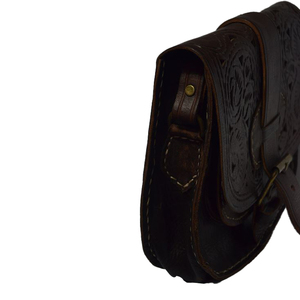 Sac à main Biyadina Store en cuir de veau véritable vintage élégant sac à main Premium Zipper accessoire de voyage en plusieurs tailles noir - Product Image 2