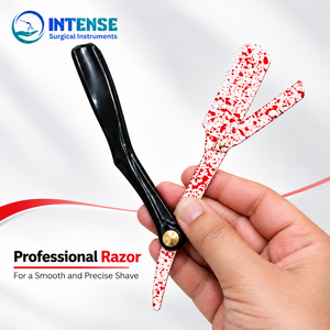 Salon Hair Styling <b>Razor</b> Professional Barber Hair Cutting Thinning <b>Razor</b> Folding <b>Straight</b> <b>Razor</b> with Replaceable <b>Blade</b> - Product Image 1