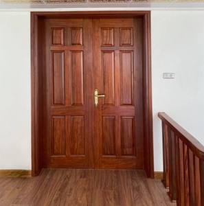 Puertas de Madera de Teca, Roble y Nogal Macizas de Primera Calidad, Puerta Principal Moderna, Mejor Precio, Puertas de Entrada Residenciales Personalizadas para Interiores y Exteriores - Product Image 4