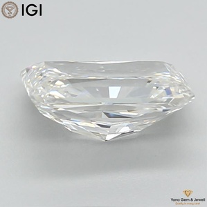Diamante Cultivado en Laboratorio con Certificación IGI, Corte Radiante de 1.50 CT, 7.76 mm, Color F, Claridad VS1, Piedra Suelta para Joyería Fina - Product Image 4