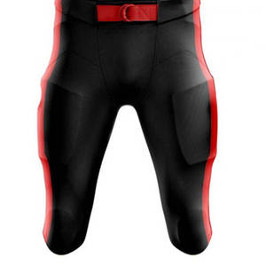 Ensemble d'uniformes de football américain personnalisés pour maillot, pantalon, gants et crampons sublimés gris, nom d'équipe 98, unisexe adulte ajusté anti-humidité - Product Image 5