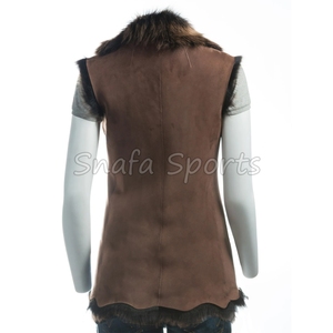 2026 Arrival Women Design Color Brown Coat <b>Genuine</b> <b>Leather</b> <b>Jacket</b> Custom High Quality Women <b>Leather</b> <b>Jacket</b> In Wholesale Price - Product Image 4