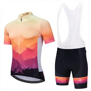 Tenue de cyclisme pour cyclistes professionnels et amateurs Tissu extensible léger avec une coupe athlétique confortable - Product Image 5