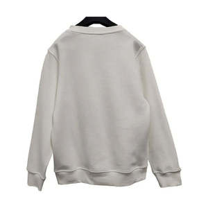 Wholesale Logo Printed Men Women <b>Long</b> Sleeve O-Neck Hoodies Pullover <b>Sweatshirt</b> with Custom Design - Product Image 1