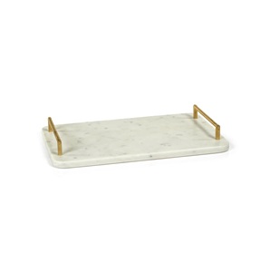 Square Party Dinner Marble <b>Tray</b> Wholesale Price Solid Product Marble <b>Tray</b> With Handle Restaurant Coffee <b>Table</b> Storage <b>Trays</b> - Product Image 5