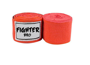 ผ้าพันมือสำหรับชกมวย Fighter Bro Cotton สีแดง ทนทาน เหมาะสำหรับการฝึกซ้อมทุกฤดูกาล - Product Image 5