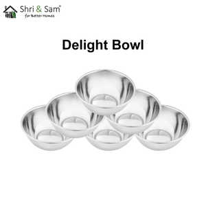 6 PCS Délicieux bols d'enchères en acier inoxydable - Product Image 3