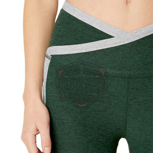 New Stock <b>Women</b> <b>Legging</b> High Quality Elastic Waist Solid <b>Pattern</b> Spandex/Polyester Best Price Made in Pakistan - Product Image 6