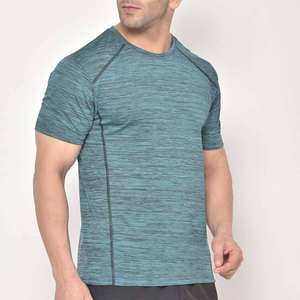 Camiseta Deportiva de Punto para Hombre, Secado Rápido, Transpirable, Ecológica, Ligera, para Entrenamiento, Ropa Deportiva OEM - Product Image 3