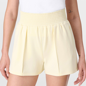 Shorts Deportivos de Poliéster para Mujer, Diseño Personalizado, Estilo Urbano, Cómodos, de Secado Rápido, para Fitness, Gimnasio, Running, Entrenamiento, Color Sólido - Product Image 1