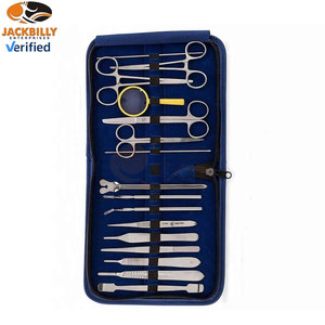 Kit de pratique de suture chirurgicale manuel en acier inoxydable de haute qualité certifié MOL pour étudiants, ensemble d'enseignement des premiers secours, durable et de qualité chirurgicale - Product Image 3