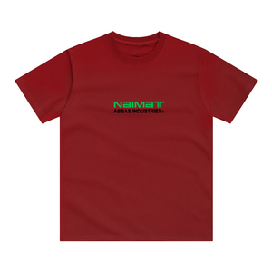 เสื้อยืดแขนสั้นผู้ชายผ้าถักเนื้อหนา 250gsm ปรับแต่งได้ 100% ผ้าฝ้าย ทรงหลวม มีหลายสีให้เลือก ใส่ได้ทุกวัน - Product Image 1