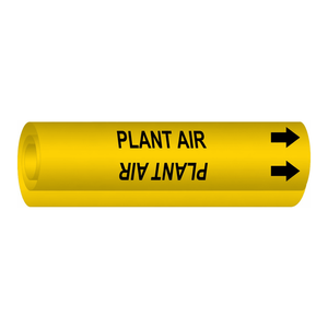 เครื่องหมายท่ออ่อนแบบยืดหยุ่น Brady PLANT AIR ประสิทธิภาพสูงสำหรับท่ออากาศอุตสาหกรรม - Product Image 2