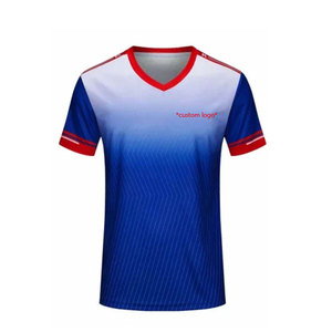 เสื้อกีฬาผู้ชายคุณภาพสูง ดีไซน์ยอดเยี่ยม ปี 2026 ผลิตจากโพลีเอสเตอร์ 100% เป็นมิตรกับสิ่งแวดล้อม ระบายอากาศได้ดี กันน้ำ สีและขนาดสั่งทำได้ ขายส่ง - Product Image 1