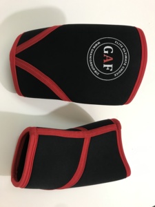 GAF Genouillère Unisexe Élastique Confortable en Caoutchouc Synthétique Épais Noir à Enfiler pour Haltérophilie, Soutien Antidérapant - Product Image 6