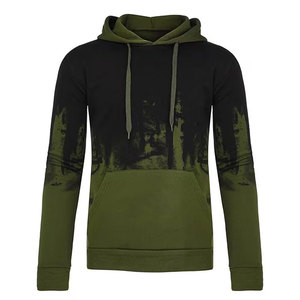 Sweat-shirt à capuche pour homme avec manches raglan, sweat-shirt décontracté pour homme, pull-over, patchwork multicolore FORTLEO INDUSTRIES - Product Image 5