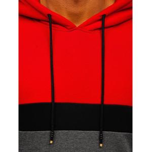 Sweat-shirts d'hiver pour hommes 100% coton, poids lourd, logo brodé, style streetwear oversize, sweat-shirts à capuche pour hommes - Product Image 3