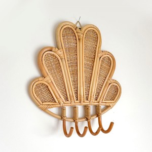 Wall multi <b>hook</b> excellent quality handmade rattan coat <b>hanging</b> <b>hooks</b> walls decor organizers - Product Image 6
