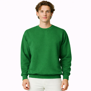 Sudadera de cuello redondo de lana para hombre para invierno |   Suéter Casual Holgado de Punto con Estampado |   Venta al por Mayor OEM - Product Image 5