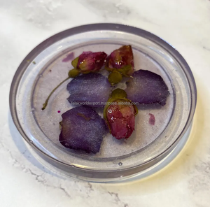 High Indian Premium Resin Jar Set for Modern Home Decor Elegant Ornament-Textured <b>Designed</b> Royal Storage Jar with Tray <b>By</b> FWE - Product Image 3