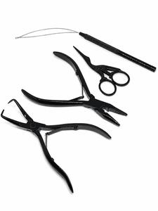 Pinza Profesional para Extensiones de Cabello de Alta Calidad, Fabricada en Acero Inoxidable, Agarre Fuerte - Product Image 5