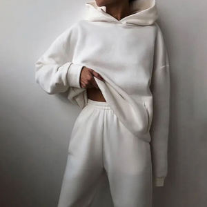 Chándal Deportivo de Invierno para Mujer, 100% Algodón, con Cierre Completo, Personalizado, de Alta Calidad, Transpirable y Ligero, en Oferta - Product Image 5