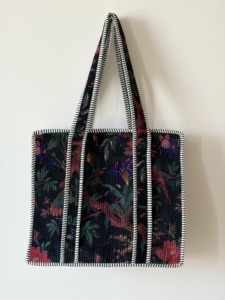 Sac fourre-tout unisexe de luxe en velours matelassé, style bohème, grande capacité, sac à bandoulière vintage, fermeture éclair, chaînes, hiver - Product Image 1
