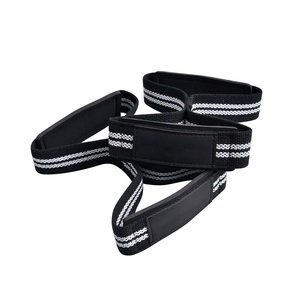 Customized Elastic Cotton Weight <b>Lifting</b> Wrist <b>Straps</b> with Custom Logo <b>for</b> Fitness Gym Bodybuilding Workout-ZEBRA SPORTS - Product Image 3