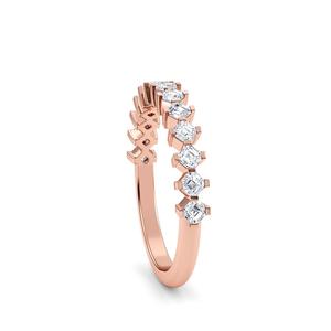 Brilliant 1.04 ctw Asscher Cut Lab Grown Diamond Ring <b>Set</b> in 9K White Gold Luxury Fine <b>Jewelry</b> for <b>Women</b> Engagement Gift - Product Image 2
