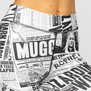 Ensemble de yoga imprimé féministe OEM pour femmes, très demandé, 2 pièces, tenue de yoga flexible, respirante, anti-transpiration, leggings taille haute - Product Image 2