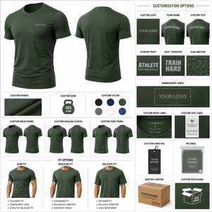 Camiseta Deportiva de Punto para Hombre con Paneles de Ventilación de Malla, Opción de Logotipo Personalizado, Diseñada para el Gimnasio de Verano y Entrenamientos al Aire Libre - Product Image 5