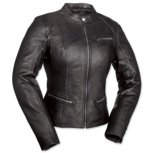 Veste en cuir pour femme, design tendance, nouvelle collection, couleur unie, en cuir véritable. - Product Image 4