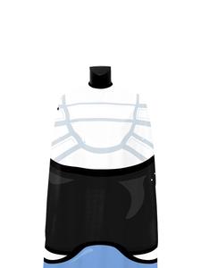 Cape de coupe professionnelle PRO, couleur personnalisable, pour coiffeur et barbier, modèle Cherry 11 PRO Cape - Product Image 4